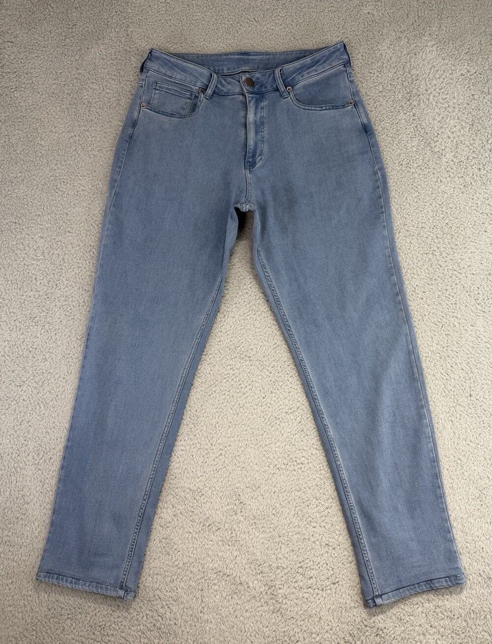 State & Liberty Athletic Slim Fit Jeans Stretch Denim 32x28.5 Mens Blue Pants